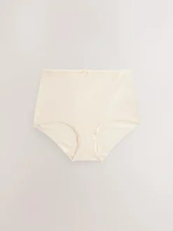 Outlet Next Pastel Rose Nude Full Brief Cotton Rich Knickers 5 Pack