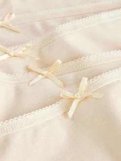 Outlet Next Pastel Rose Nude Full Brief Cotton Rich Knickers 5 Pack