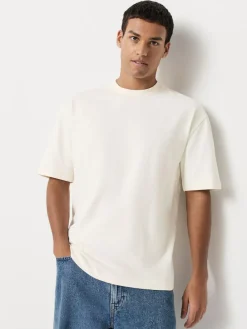 Next Relaxed Fit Heavyweight T-Shirts 5 Pack^ Nightwear|Tops & T-Shirts