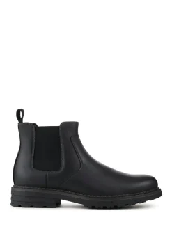 Outlet Pavers Gents Boots Casual Black
