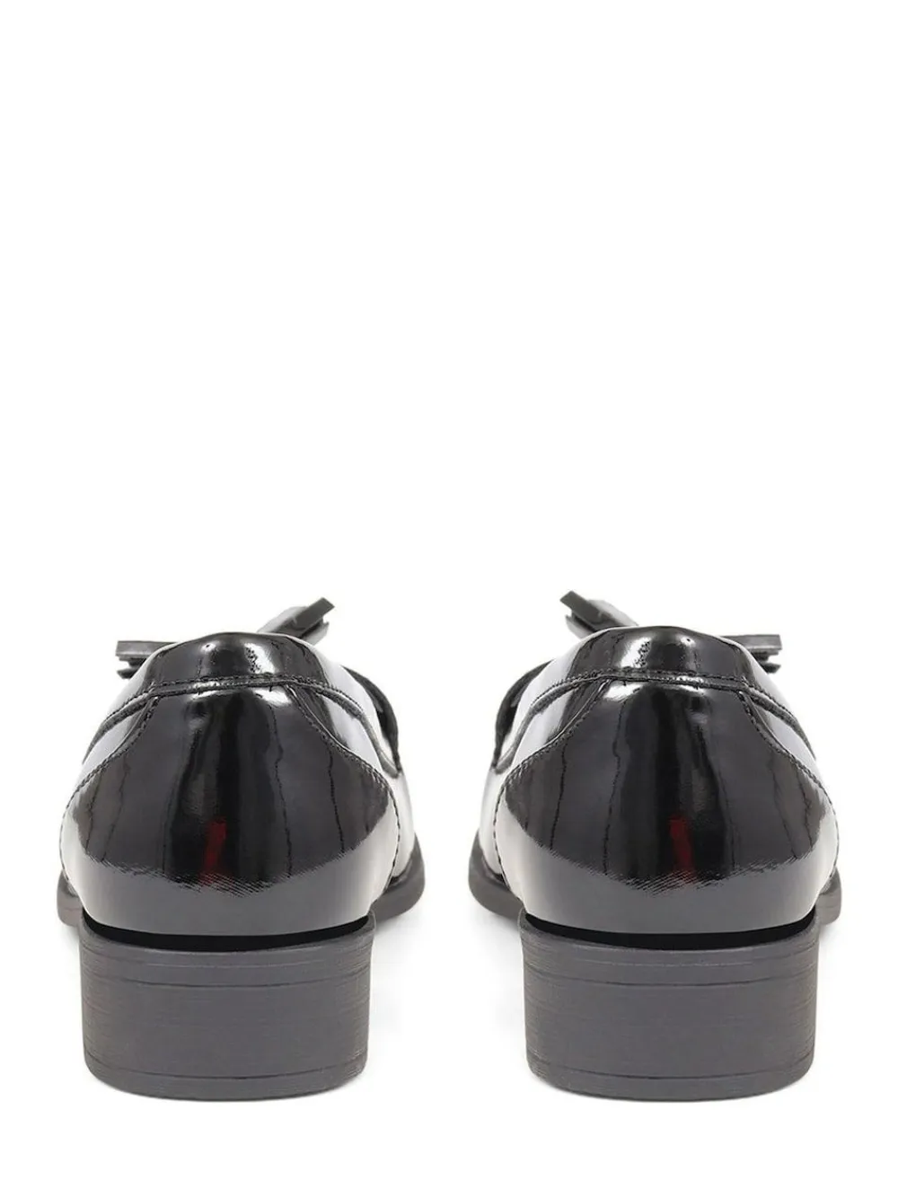 Pavers Black Smart Patent Loafers^Women Flats