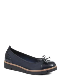 New Pavers Ballet Pumps Blue