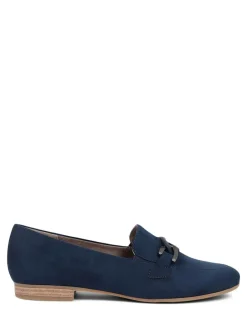 Hot Pavers Smart Slip On Loafers Blue