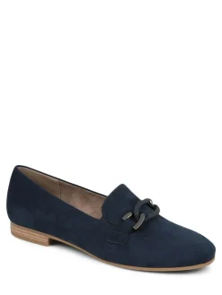 Hot Pavers Smart Slip On Loafers Blue