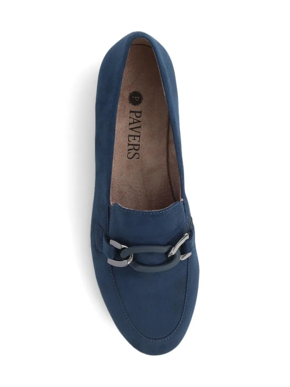 Hot Pavers Smart Slip On Loafers Blue