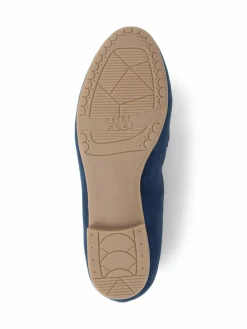 Hot Pavers Smart Slip On Loafers Blue