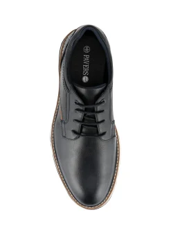 New Pavers Wide Fit Lace-Up Casual Shoes Blue