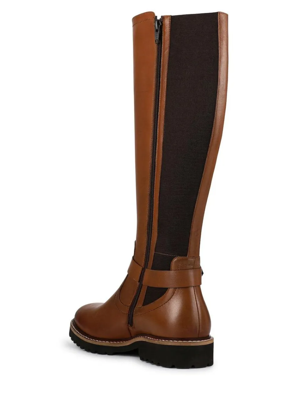Pavers Leather Elastic-Fit Grippy Long Boots^Women Boots & Wellies|Boots