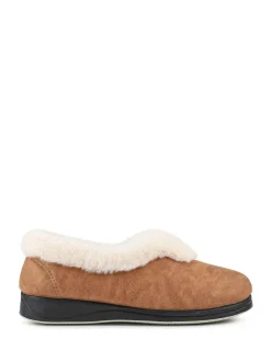 Pavers Wide Fit Memory Foam Cosy Slippers^Women Wide Fit & Extra Wide Fit|Slippers