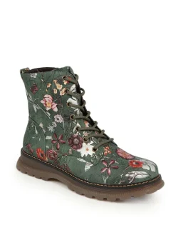Pavers Lace Up Floral Boots^Women Boots & Wellies|Boots