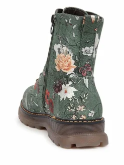 Pavers Lace Up Floral Boots^Women Boots & Wellies|Boots