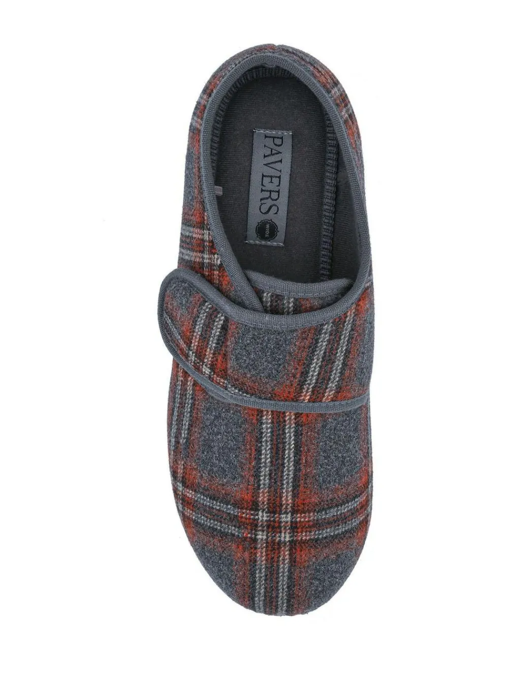 Pavers Grey Gents Slippers Full^ Slippers|Slippers