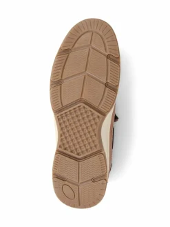 Outlet Pavers Blue Slip On Boat Shoes Natural