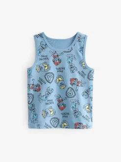 Clearance Next Paw Patrol 100% Cotton Vests 3 Pack (1.5-8yrs)