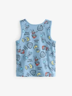 Clearance Next Paw Patrol 100% Cotton Vests 3 Pack (1.5-8yrs)