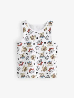 Clearance Next Paw Patrol 100% Cotton Vests 3 Pack (1.5-8yrs)