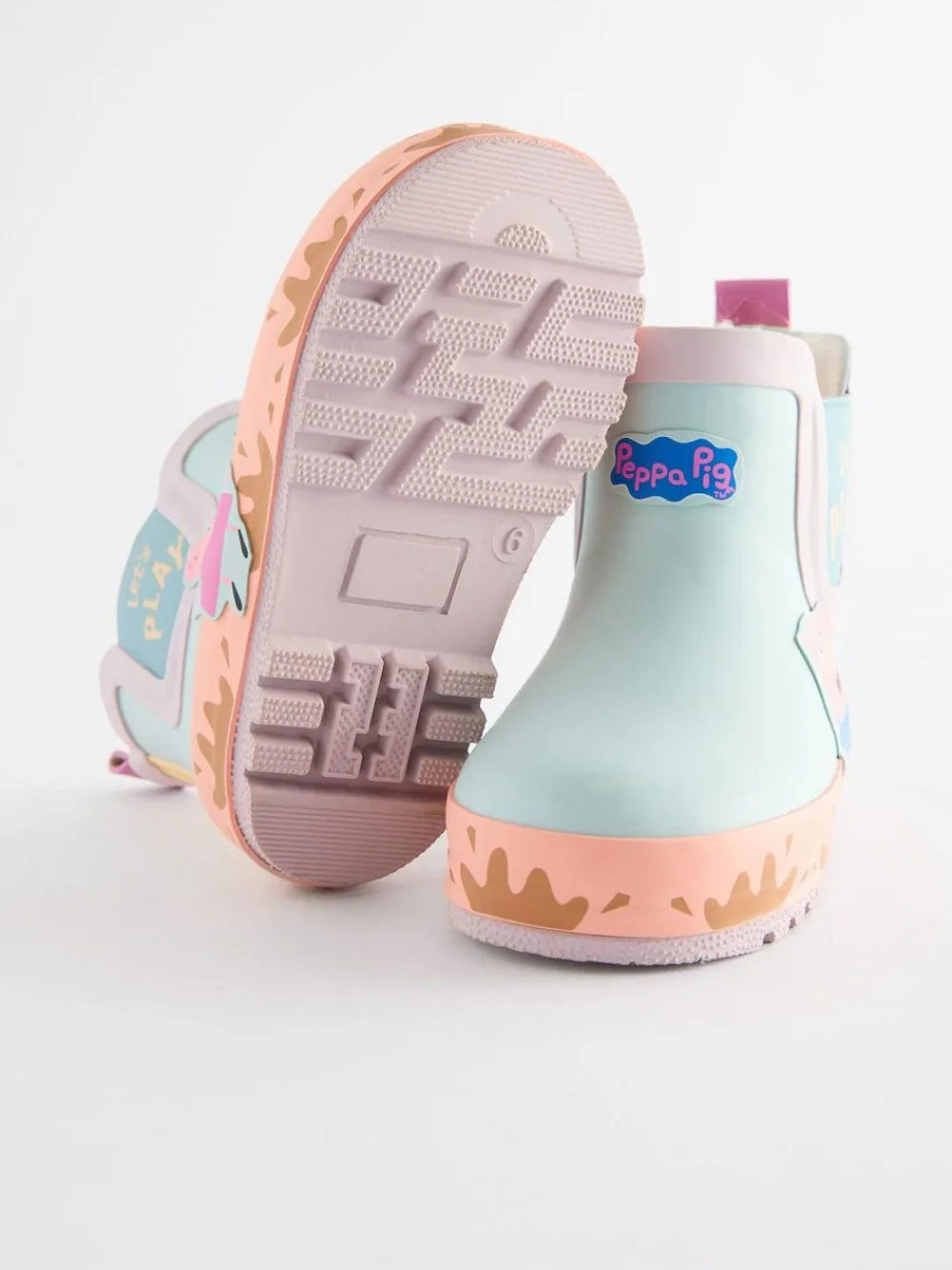 Outlet Next Peppa Pig Blue Character Chelsea Wellies