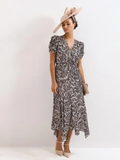 Phase Eight Black Petite Verity Dress^Women Maxi Dresses