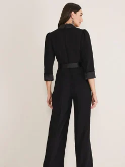 Phase Eight Black Tux Kylie Jumpsuit