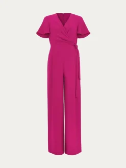 Hot Phase Eight Pink Julissa Wide Leg Jumpsuit