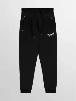 Pineapple Black Skinny Zip Joggers^Women Loungewear