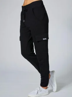 Pineapple Womens Cargo Joggers Black