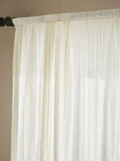 Pineapple Elephant Zofia Broderie Anglaise Sheer Panel Voile^ Curtains & Blinds