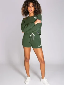 Discount Pineapple Retro Shorts Green