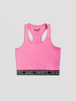 Pineapple Tape Hem Midi Crop Top^ Bras & Crop Tops