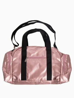 Clearance Pineapple Mini Holdall Dance Kit Bag Rose Gold Pink