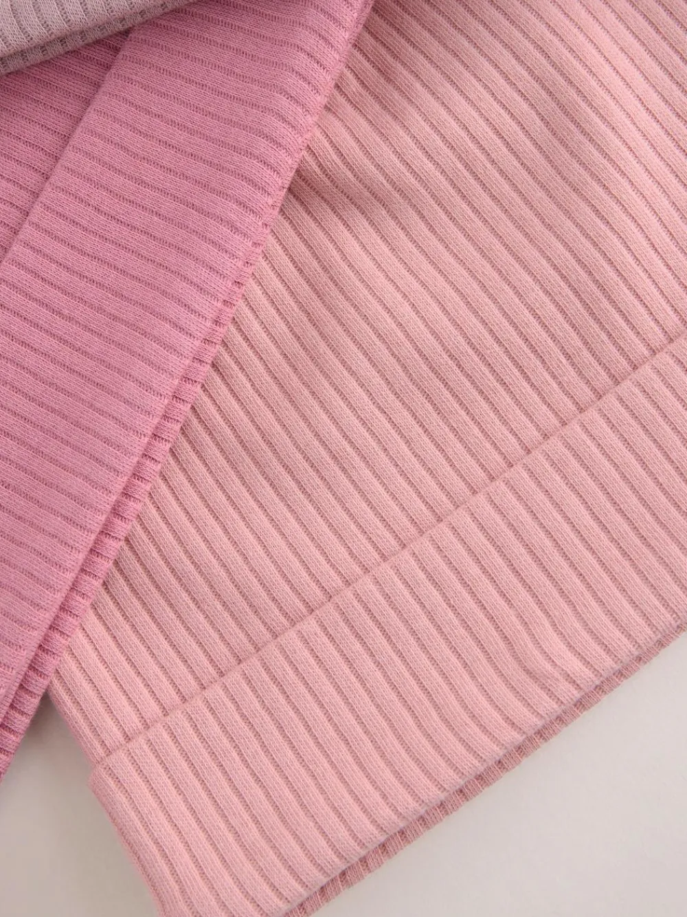 Best Next Pink 3 Pack Baby Beanies (0-18mths)