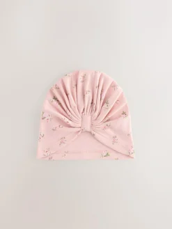New Next 2 Pack Baby Turbans (0-18mths) Pink