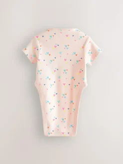 Next Pink 3 Pack Hip Dysplasia Short Sleeve Baby Bodysuits^ Bodysuits & Vests|Vests