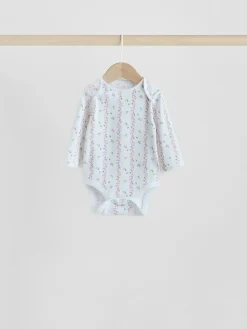 Sale Next Pink 7 Pack Long Sleeve Baby Bodysuit