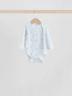 Sale Next Pink 7 Pack Long Sleeve Baby Bodysuit