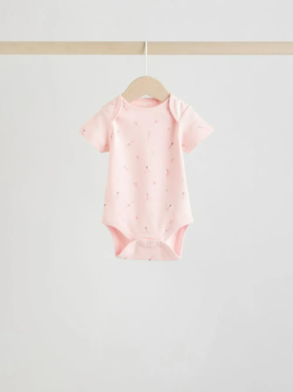 Next Pink 5 Pack Short Sleeve Baby Bodysuit^ Bodysuits & Vests|Vests