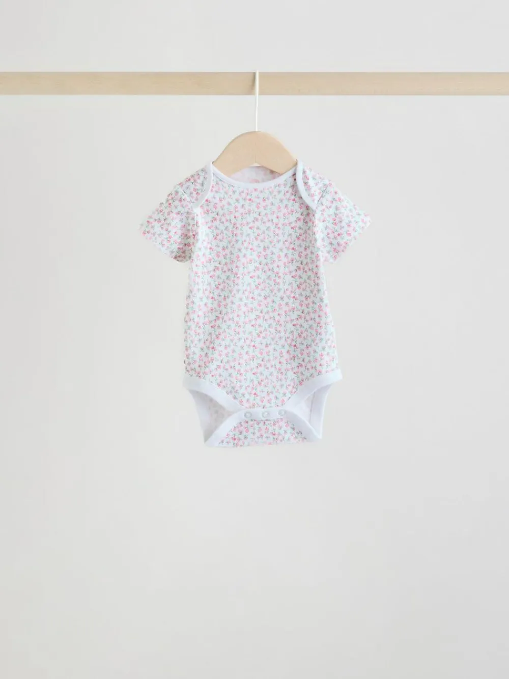 Next Pink 5 Pack Short Sleeve Baby Bodysuit^ Bodysuits & Vests|Vests