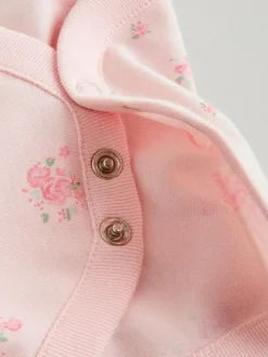 Next Pink 5 Pack Short Sleeve Baby Bodysuit^ Bodysuits & Vests|Vests