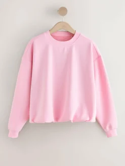 Next Pink Active Modal Supersoft Sweatshirt^Women Hoodies & Sweatshirts