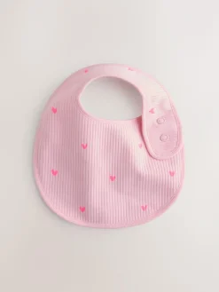 Next Pink Baby Bibs 5 Pack^ Bibs|Newborn Accessories