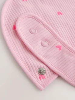 Next Pink Baby Bibs 5 Pack^ Bibs|Newborn Accessories