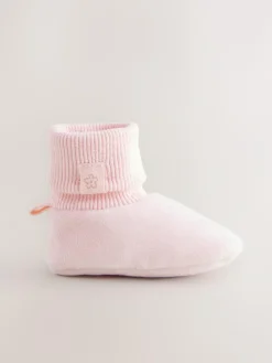 Clearance Next Baby Bootie Shoes (0-18mths) Pink