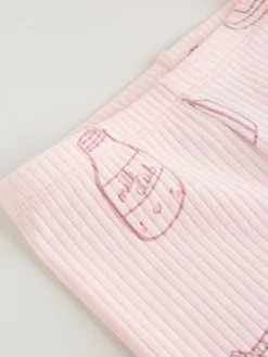 New Next Baby Sweatshirt and Leggings 2 Piece Set (0mths-2yrs) Pink