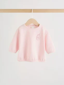 New Next Baby Sweatshirt and Leggings 2 Piece Set (0mths-2yrs) Pink