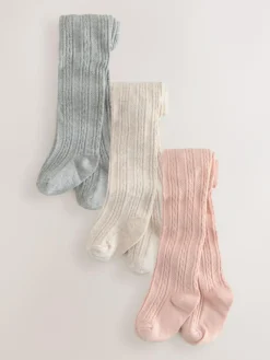 Next Baby Tights 3 Pack (0mths-2yrs)^ Socks & Tights|Socks & Tights