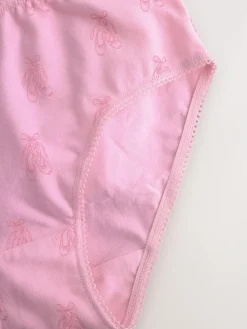 Sale Next Pink Ballerina Briefs 7 Pack (1.5-12yrs)