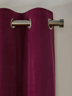Discount Next Pink Berry Matte Velvet Blackout/Thermal Curtains