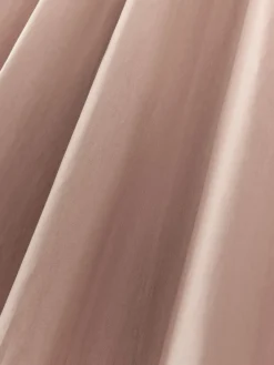 New Next Pink Blush Blackout/Thermal Cotton Eyelet Curtains