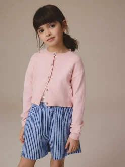 Sale Next Button Up Cardigan 3yrs-16yrs (3mths-16yrs) Pink