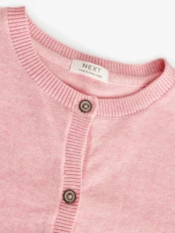 Sale Next Button Up Cardigan 3yrs-16yrs (3mths-16yrs) Pink